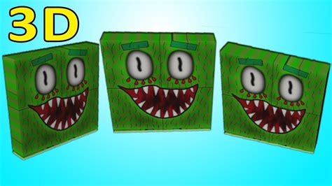 Numberblocks 400 Horror Cube 3d Preview Youtube