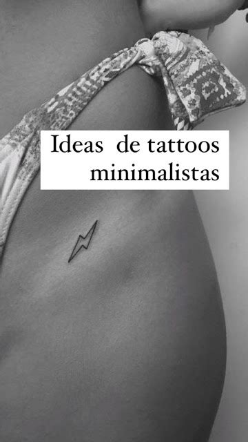 Ideas De Tatuajes Minimalistas