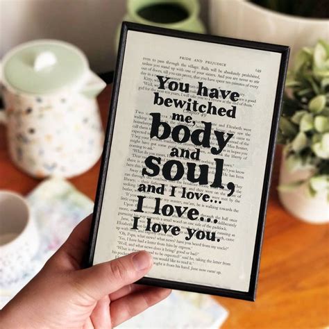 You Have Bewitched Me Body And Soul Framed Print Book Lovers Gifts Book Page Art Peter Pan