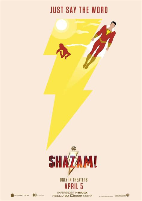 Shazam Minimalist Poster By Mrwnbgns On Deviantart