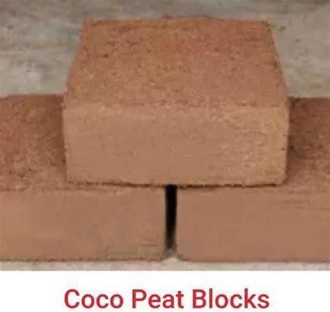 Square 5 Kg Cocopeat Block For Agriculture Packaging Type Hdpe Bag