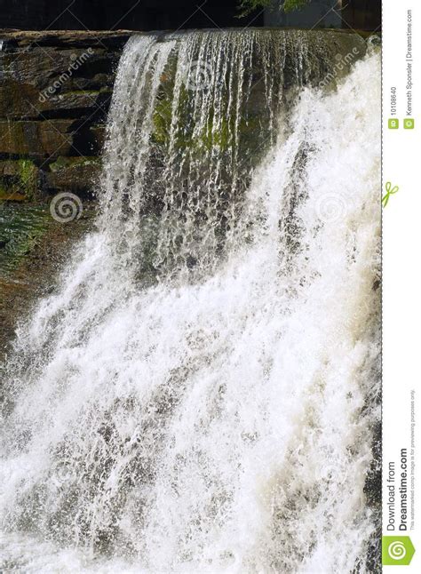 White Waterfall Stock Photo Image Of Park Stream Gorge 10108640