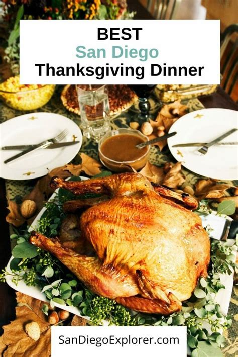 Where To Find The Best Thanksgiving Dinner In San Diego To Go
