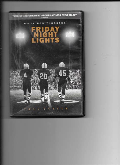Friday Night Lights Dvd 2004 Full Frame 25192547720 Ebay