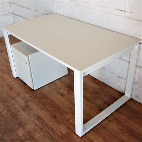 Bench Desk 140cm White 11130g Allard Office Furniture