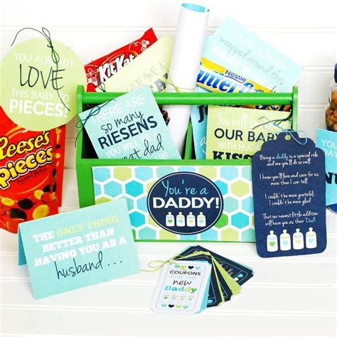These gifts for dads are every bit as thoughtful as they are practical. New Dad Gift Basket - The Dating Divas