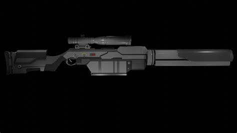 Artstation Future Sniper Rifle
