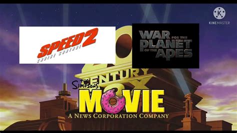 20th Century Fox Fanfare Mashup 3 Speed 2 Planet Of The Apes And