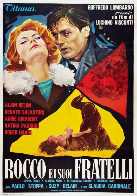 Rocco And His Brothers 1960 Italy Movie Posters Vintage Movie Posters Original Movie Posters