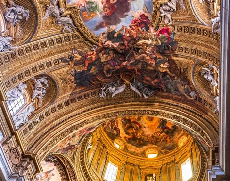 Church Of The Gesu Rome Italy Editorial Photo Image Of Religion