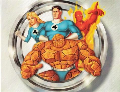 Fantastic Four Cartoon Photos And Wallpapers