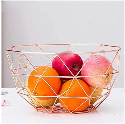Classipro Stainless Steel Rose Gold Multipurpose Fruit And Vegetable