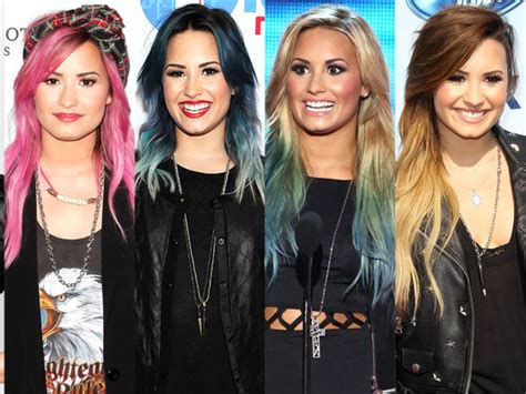Which Hair Color Looks Best On Demi Lovato Playbuzz