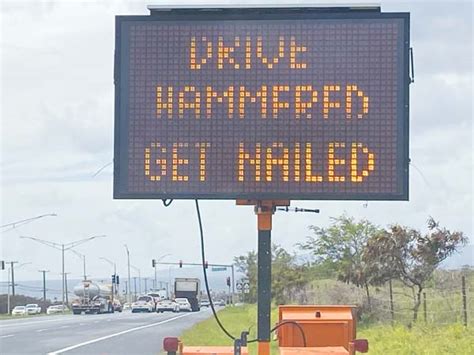 Signs Urge Drunken Drivers To Get The Message Or ‘get Nailed News