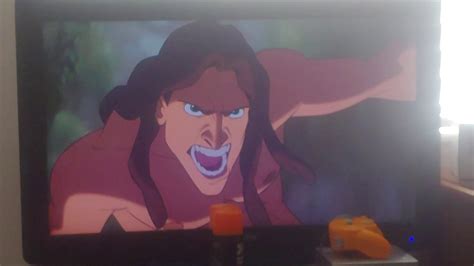Disneys Tarzan 1999 Tarzan Vs Sabor Fight Scene Youtube