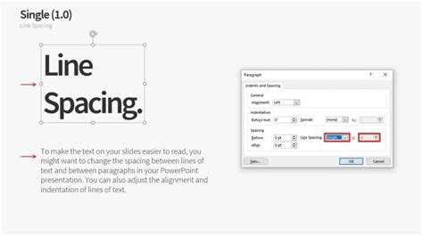 Line Spacing Powerpoint Slide Master Templates And Infographics