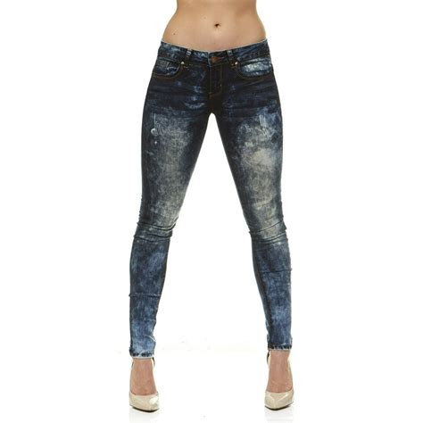 Vip Jeans Classic Skinny Jeans For Women Slim Fit Stretch Stone Washed Jeans Plus Size 18