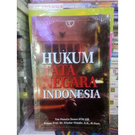 Jual Hukum Tata Negara Indonesia Tim Penulis Htn Uir Ketua Prof Dr