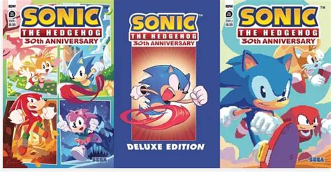 Sonic The Hedgehog 30th Anniversary Special Comic Collects 80 Pages Of