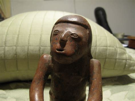 Ancient Mayan Artifacts Man Woman Collectors Weekly