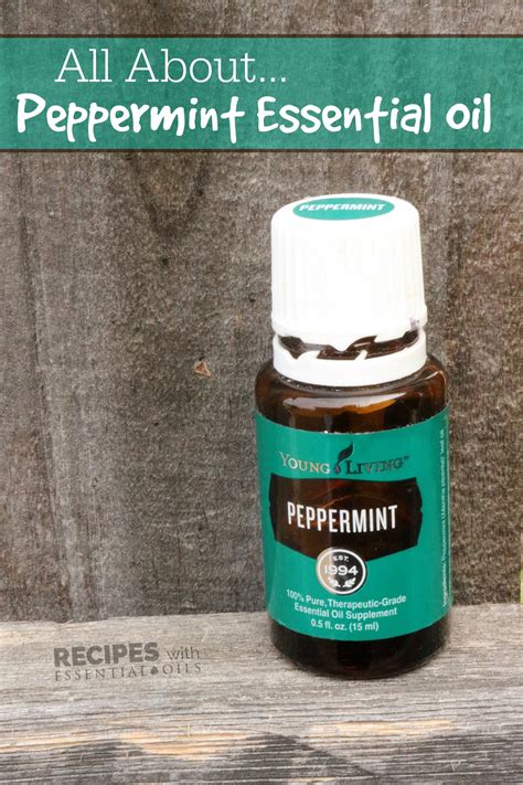 Getting To Know Your Oils Peppermint Essential Oil Recipes With