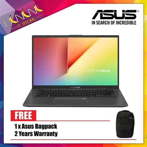 Asus Vivobook A412d Aek268t 14 Fhd Laptop Slate Grey R5 3500u 4gb