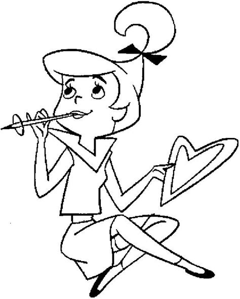 Pin By April Dikty Ordoyne On The Jetsons Cartoon Coloring Pages