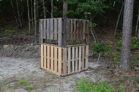 The Pallet Blind A Great Hunting Blind Practically Free Great Days