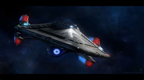 Wallpaper Star Trek Spaceship Cgi Render Uss Prometheus 2550x1418
