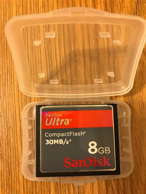 Sandisk Ultra Compact Flash Card 8gb Up To 30 Mbs 200x