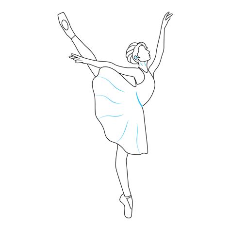 How To Draw A Dancer Step By Step