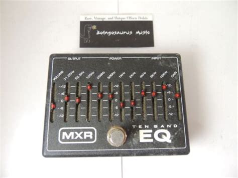 Mxr 10 Band Equalizer Eq Effects Pedal M108 Dunlop Free Usa Shipping Ebay