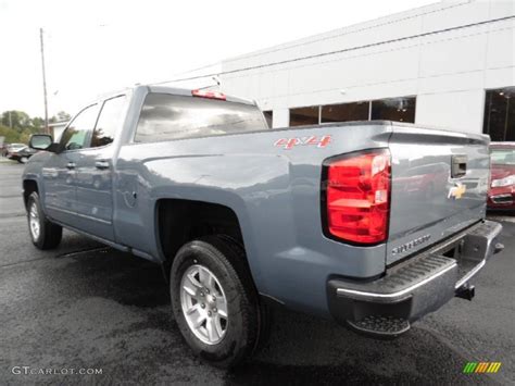 2016 Slate Grey Metallic Chevrolet Silverado 1500 Lt Double Cab 4x4