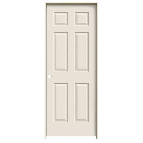 Jeld Wen 6 Panel Single Prehung Interior Door Common 34 In X 80 In