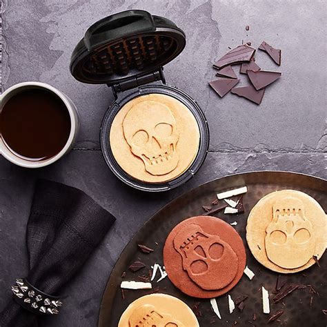 This Mini Skull Waffle Maker Is Perfect For Halloween Popsugar Food