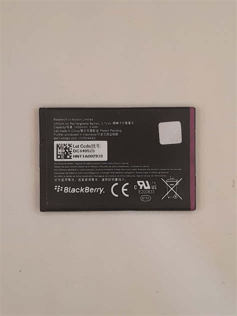 Blackberry Q10 Battery Original Replacement Nx1 Price In Pakistan