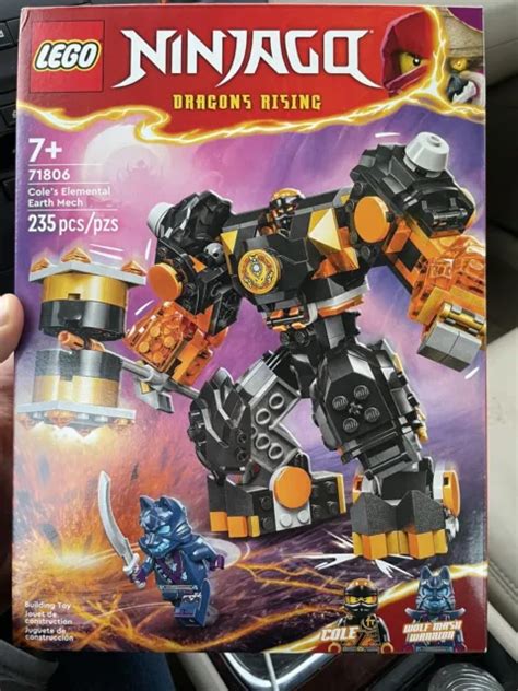 Lego Ninjago Coles Earth Mech 71806 2024 Set In Hand And Ready To