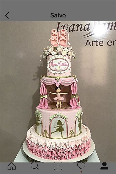 4th Birthday Birthday Parties Theatre Cake Dance Cakes Carousel