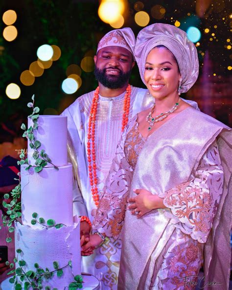 Edo Bride Yoruba Groom Awesome Vibes At Thecfwedding Trad Nigerian