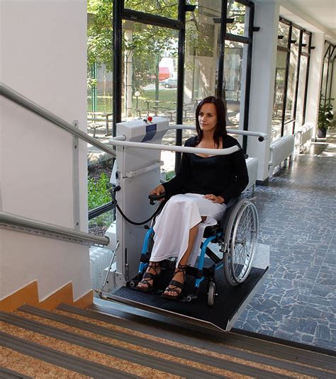 The fundamental purpose of a stair chair lift is to help a person with reduced mobility climb or descend a set of stairs. S7 SR Inclined Platform Stair Lift > Straight Staircase ...