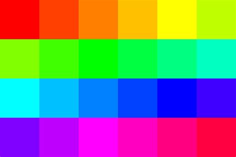 Free Vector Graphic Colors Palette Rainbow Colors Free Image On