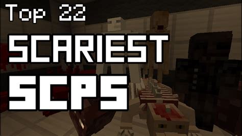 Top 22 Scariest Scps In Minecraft Youtube