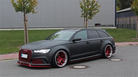 Audi A6 Avant Looks Sinister with New Bodykit and Wheels ...