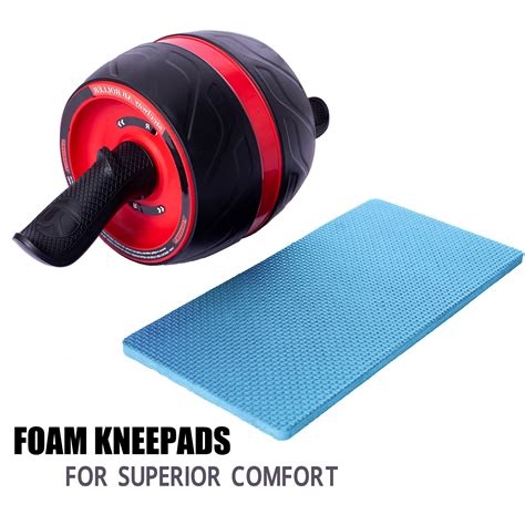Buy Automatic Rebound Ab Roller Wheel With Knee Mat Abdominal Exercise