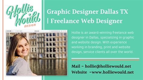 Are You Looking For Freelance Web Designer Dallas Hollie Is An Award