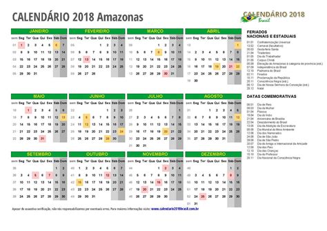 calendario amazonas feriados