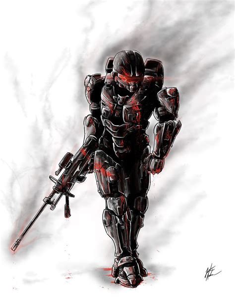 Halo Spartan Armor Halo Armor Fantasy Armor Dark Fantasy Black