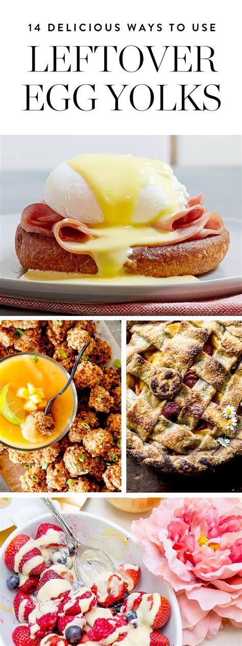 125 recipes to use up leftover egg yolks. 20 Egg Yolk Recipes for When You Have Leftovers | Recipes ...
