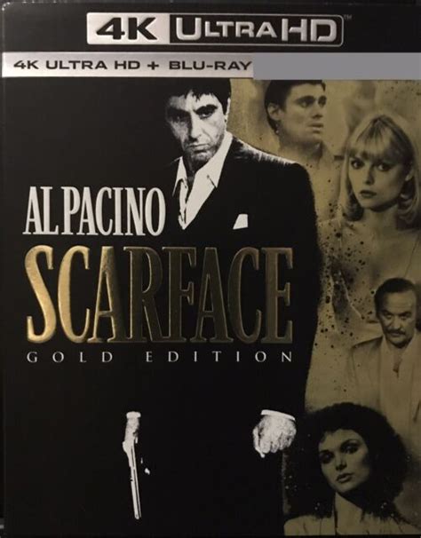 Preorder Oct 15 Scarface 4k Ultra Hd Uhd Blu Ray Gold Edition For Sale
