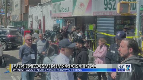 lansing woman nearly misses new york shooting wlns 6 news